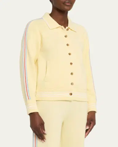 Guest In Residence Varsity Cashmere-Cotton Jacket | Thumbnail 4