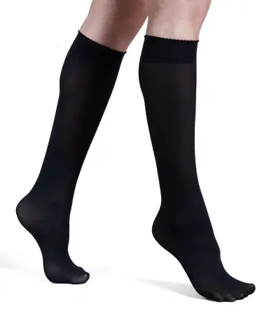 Wolford Velvet Deluxe Knee-Highs | Thumbnail 2