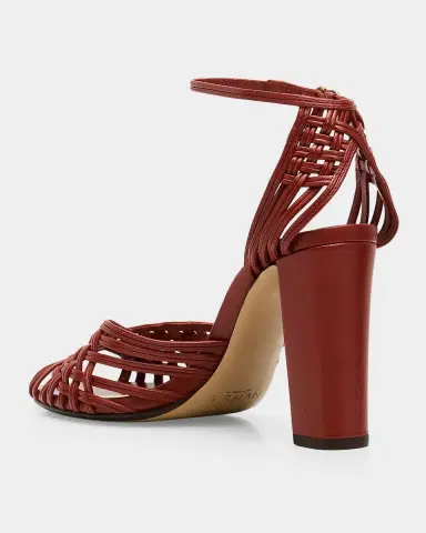 Alexandre Birman 90mm Lilian Woven Leather Sandals | Thumbnail 4 Alexandre Birman 90mm Lilian Woven Leather Sandals | Thumbnail 4