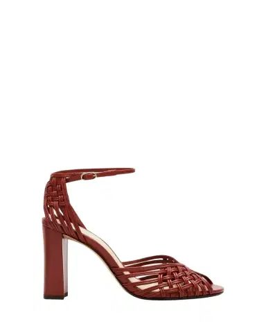 Alexandre Birman 90mm Lilian Woven Leather Sandals | Thumbnail 1 Alexandre Birman 90mm Lilian Woven Leather Sandals | Thumbnail 1