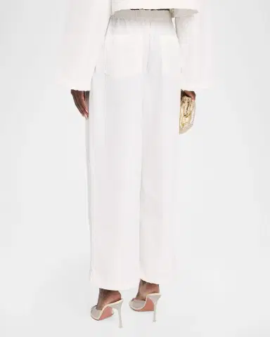 SIMKHAI Lennox Straight-Leg Pants | Thumbnail 7