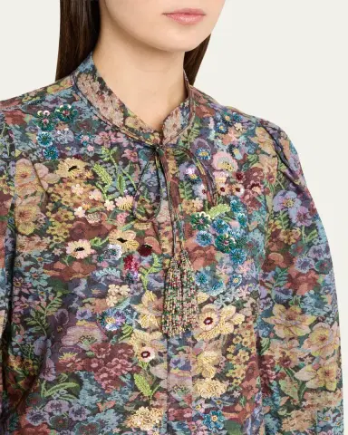 Kobi Halperin Clara Floral Blouse | Thumbnail 5