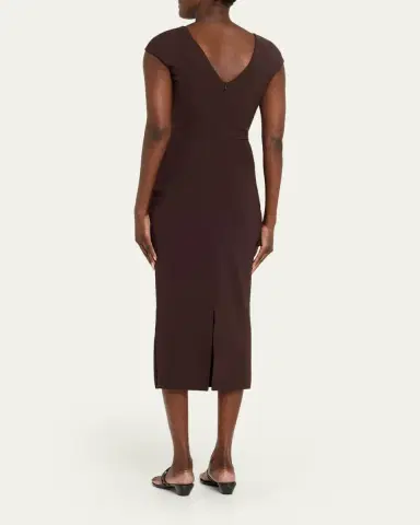 Chiara Boni La Petite Robe Hesupie Embellished Bodycon Midi Dress | Thumbnail 3 Chiara Boni La Petite Robe Hesupie Embellished Bodycon Midi Dress | Thumbnail 3