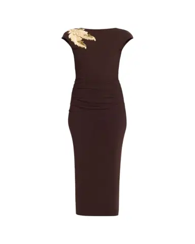 Chiara Boni La Petite Robe Hesupie Embellished Bodycon Midi Dress | Thumbnail 1 Chiara Boni La Petite Robe Hesupie Embellished Bodycon Midi Dress | Thumbnail 1