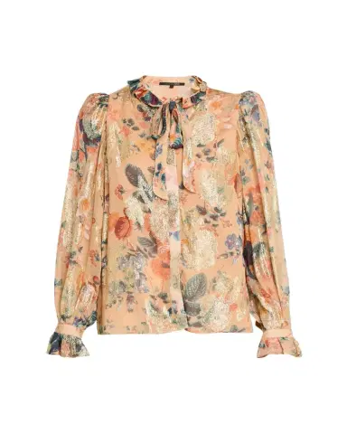 Kobi Halperin Josie Pussybow Floral Blouse | Thumbnail 1