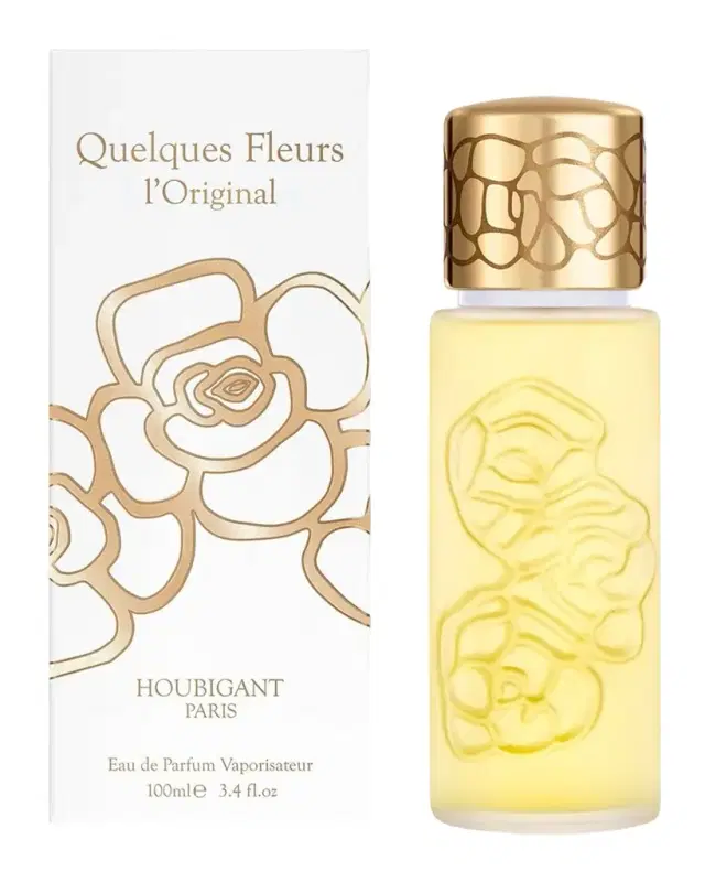 Houbigant Paris Quelques Fleurs L 'Original Eau de Parfum, 3.4 oz./ 100 mL