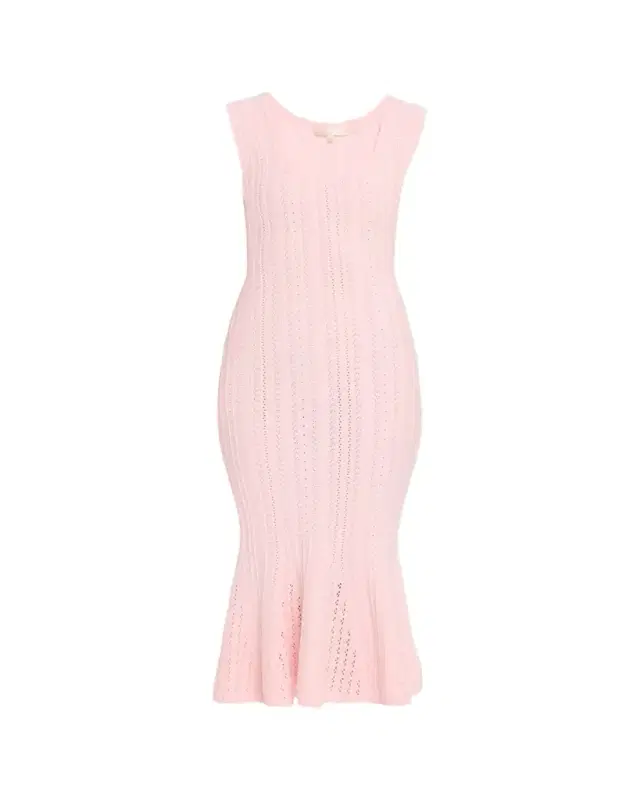 Tayleen Stretch Pointelle Midi Dress