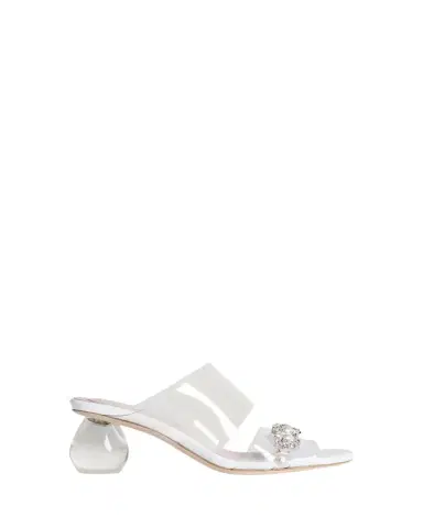 Simone Rocha 70mm Embellished Perspex-Heel Mules | Thumbnail 1 Simone Rocha 70mm Embellished Perspex-Heel Mules | Thumbnail 1