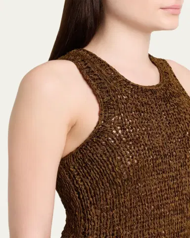 A.L.C. Nelly Open Knit Tank Top | Thumbnail 5 A.L.C. Nelly Open Knit Tank Top | Thumbnail 5