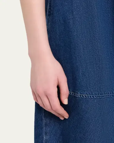 Kobi Halperin Addison Belted Ombre Cotton Denim Maxi Dress | Thumbnail 5 Kobi Halperin Addison Belted Ombre Cotton Denim Maxi Dress | Thumbnail 5