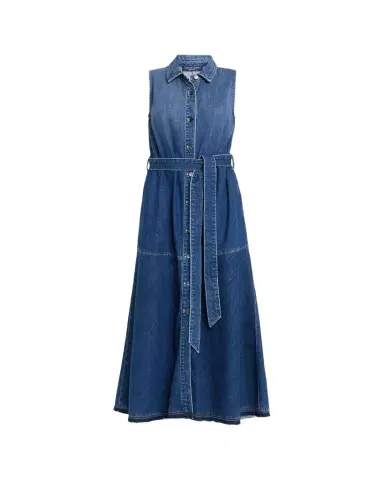 Kobi Halperin Addison Belted Ombre Cotton Denim Maxi Dress | Thumbnail 1 Kobi Halperin Addison Belted Ombre Cotton Denim Maxi Dress | Thumbnail 1