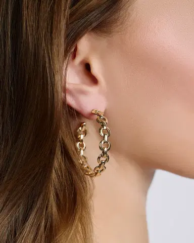 Jennifer Fisher 1.5 KDH Baby Hoops | Thumbnail 2