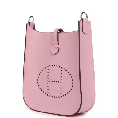 HERMÈS Hermes Evelyne Sellier TPM Mauve Sylvestre Epsom Palladium Hardware | Thumbnail 5 HERMÈS Hermes Evelyne Sellier TPM Mauve Sylvestre Epsom Palladium Hardware | Thumbnail 5