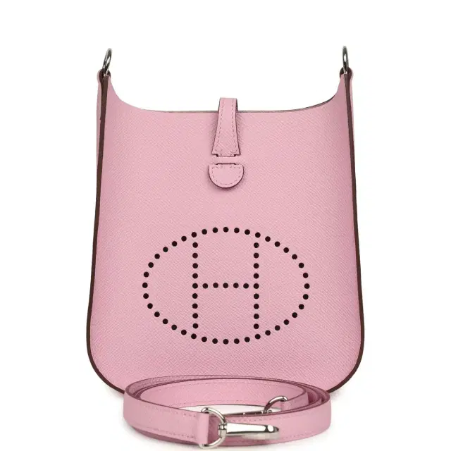 hermes Hermes Evelyne Sellier TPM Mauve Sylvestre Epsom Palladium Hardware