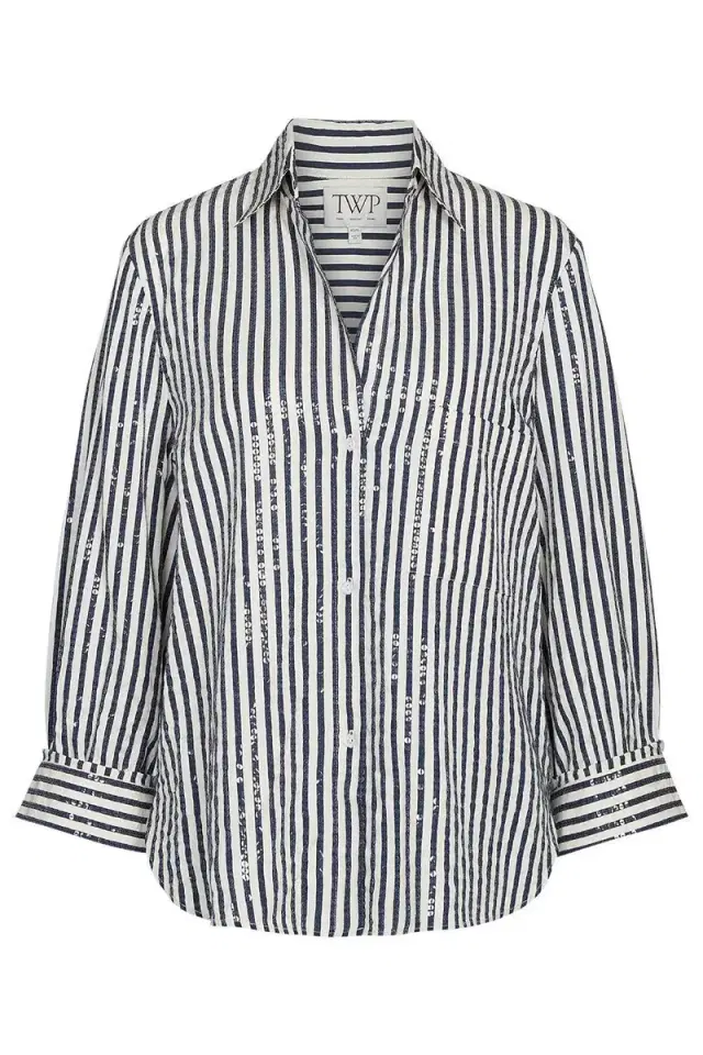 SHIRT/NEXT MORNING IN COTTON SEQUINS