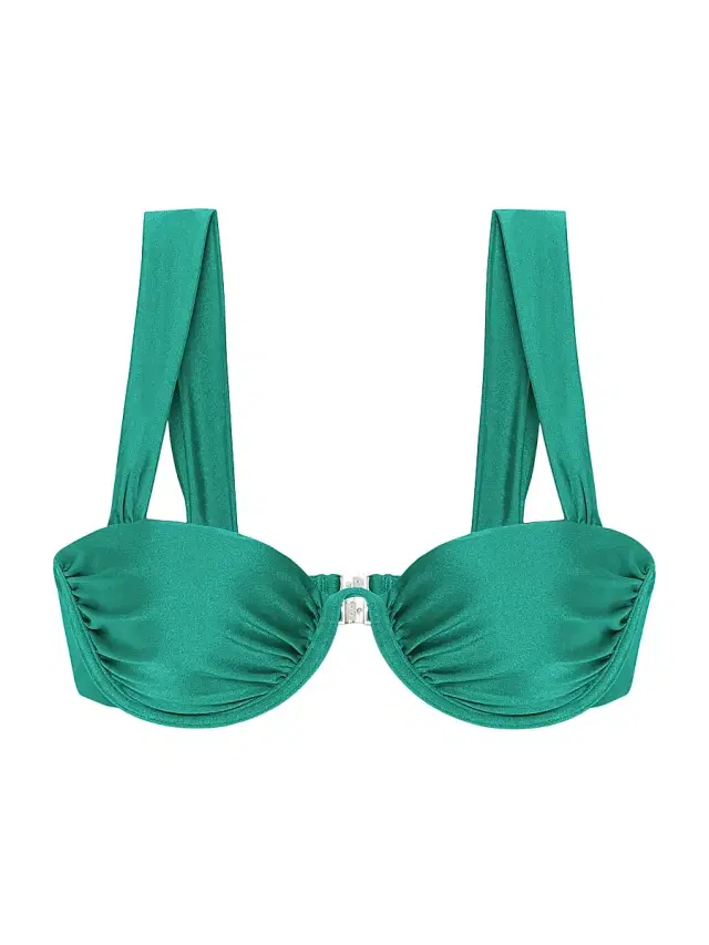 Women's Anniston Bikini Top - Kelly Green