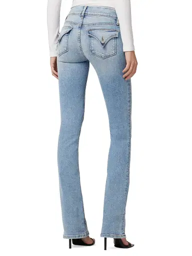 Hudson Jeans Women's Beth Mid-Rise Baby Boot-Cut Jeans - Motion | Thumbnail 5 Hudson Jeans Women's Beth Mid-Rise Baby Boot-Cut Jeans - Motion | Thumbnail 5