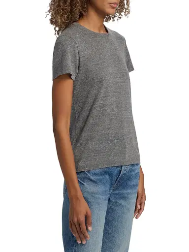 Nili Lotan Women's Lana Crewneck Cotton-Blend T-Shirt | Thumbnail 4 Nili Lotan Women's Lana Crewneck Cotton-Blend T-Shirt | Thumbnail 4