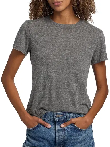 Nili Lotan Women's Lana Crewneck Cotton-Blend T-Shirt | Thumbnail 6 Nili Lotan Women's Lana Crewneck Cotton-Blend T-Shirt | Thumbnail 6