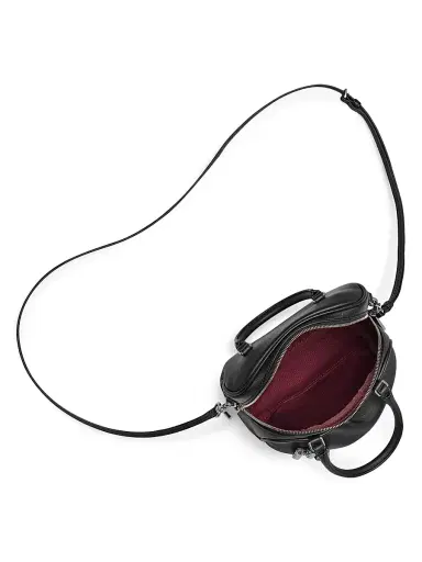 Marc Jacobs Women's The Wave Micro Top Handle Bag - Black | Thumbnail 6 Marc Jacobs Women's The Wave Micro Top Handle Bag - Black | Thumbnail 6