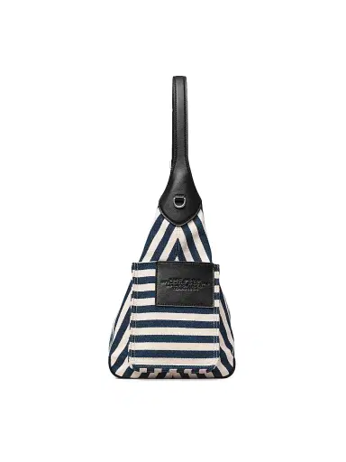 Marc Jacobs Women's The Stripe Canvas Belted Sack Bag | Thumbnail 4