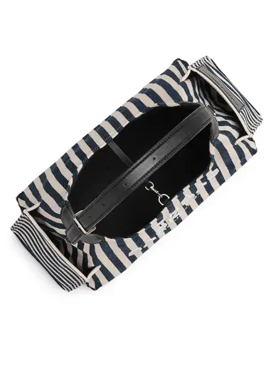 Marc Jacobs Women's The Stripe Canvas Belted Sack Bag | Thumbnail 6