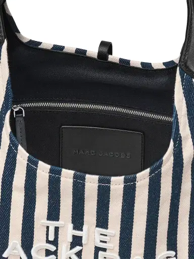 Marc Jacobs Women's The Stripe Canvas Belted Sack Bag | Thumbnail 7