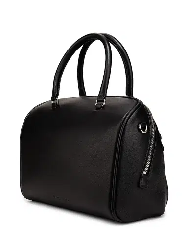 Marc Jacobs Women's The Small Wave Leather Top Handle Bag - Black | Thumbnail 4 Marc Jacobs Women's The Small Wave Leather Top Handle Bag - Black | Thumbnail 4