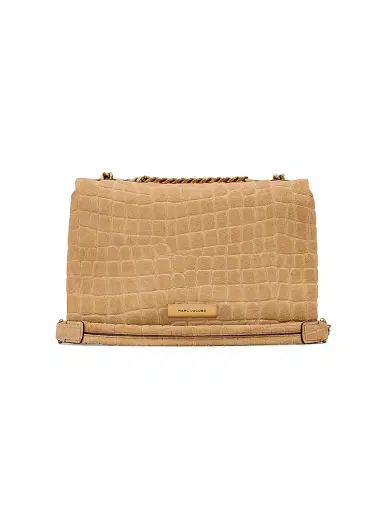 Marc Jacobs Women's The Suede Croc Dual Convertible Shoulder Bag - Sahara | Thumbnail 4