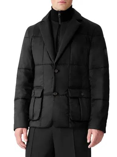 Mackage Men's Keaton 2-In-1 Quilted Blazer - Black | Thumbnail 3