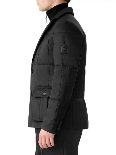 Mackage Men's Keaton 2-In-1 Quilted Blazer - Black | Thumbnail 4