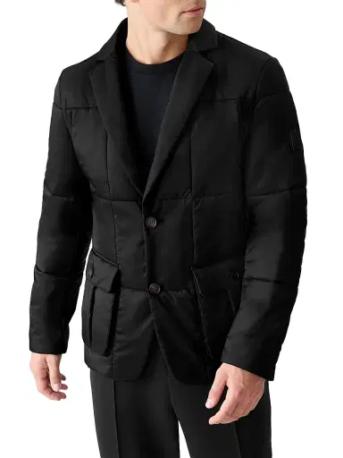 Mackage Men's Keaton 2-In-1 Quilted Blazer - Black | Thumbnail 7