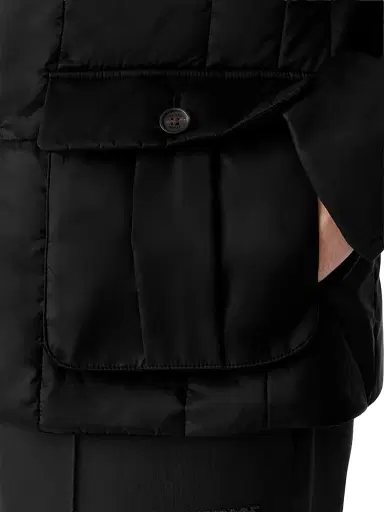 Mackage Men's Keaton 2-In-1 Quilted Blazer - Black | Thumbnail 9
