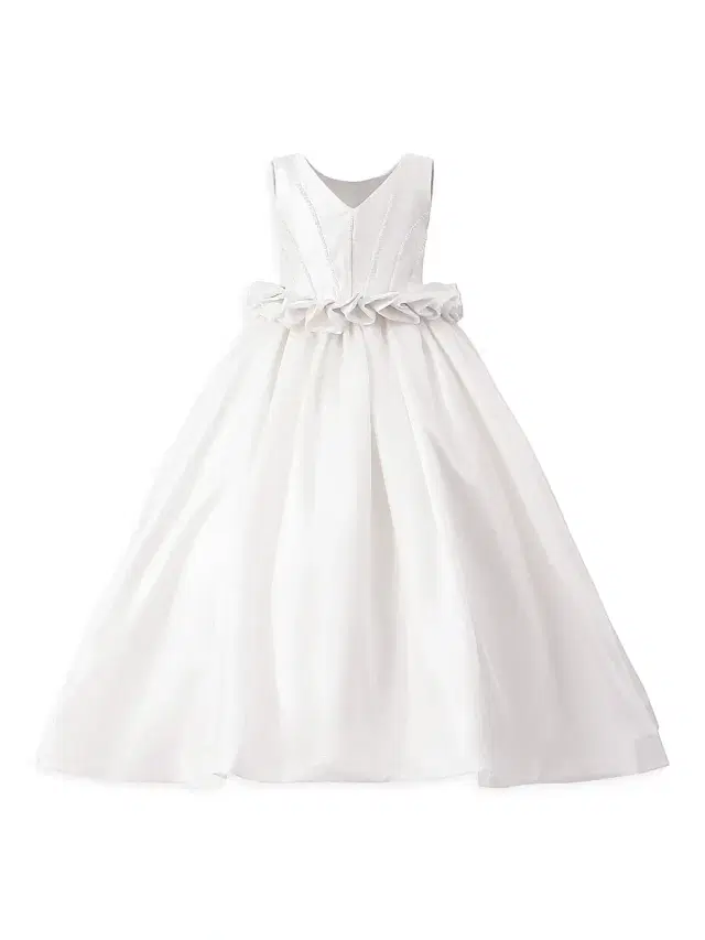 Tulleen Little Girl's & Girl's Valestra Dress - White