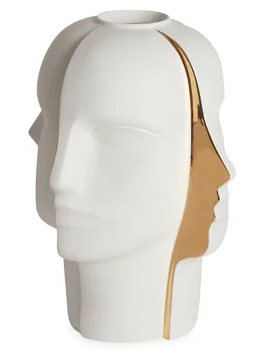 Jonathan Adler Muse Porcelain Atlas Split Vase | Thumbnail 1