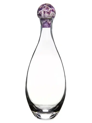 Anna New York Elevo Crystal & Cape Amethyst Decanter | Thumbnail 1 Anna New York Elevo Crystal & Cape Amethyst Decanter | Thumbnail 1