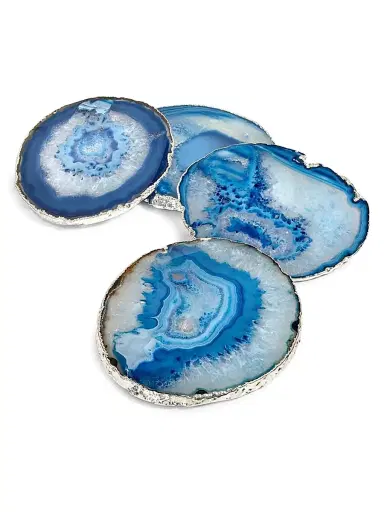 Anna New York Lumino Azure Coasters | Thumbnail 1 Anna New York Lumino Azure Coasters | Thumbnail 1