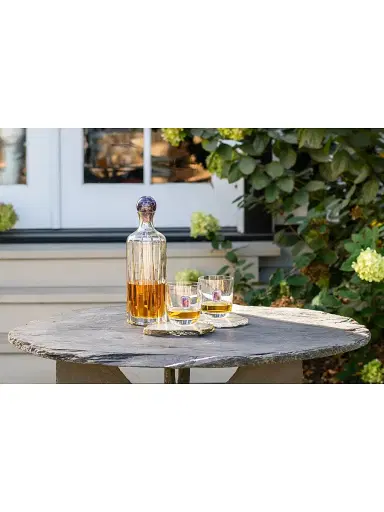 Anna New York Elevo Crystal & Agate Decanter | Thumbnail 2 Anna New York Elevo Crystal & Agate Decanter | Thumbnail 2