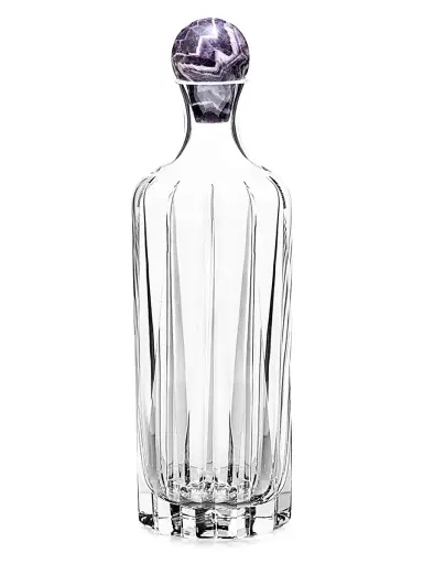 Anna New York Elevo Crystal & Agate Decanter | Thumbnail 1 Anna New York Elevo Crystal & Agate Decanter | Thumbnail 1