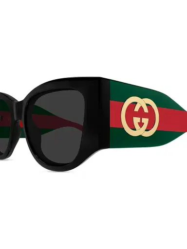 Gucci Women's New Pop Web 55MM Square Sunglasses | Thumbnail 3 Gucci Women's New Pop Web 55MM Square Sunglasses | Thumbnail 3