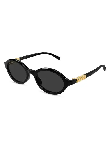 Gucci Women's Block 51MM 3D Logo Oval Sunglasses | Thumbnail 1 Gucci Women's Block 51MM 3D Logo Oval Sunglasses | Thumbnail 1