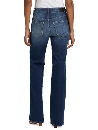 Kobi Halperin Women's Eden Denim Low-Rise Flared Jeans | Thumbnail 5 Kobi Halperin Women's Eden Denim Low-Rise Flared Jeans | Thumbnail 5