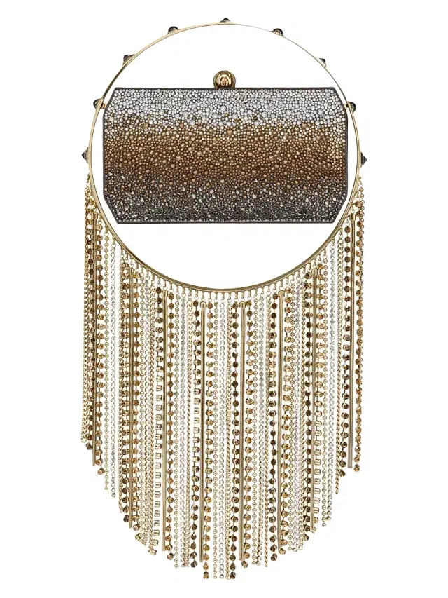 Christian Louboutin Women's Trapeze Evening Clutch