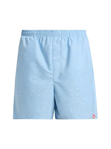 Casablanca Men's Monogram Swim Trunks - Cerulean Loopback - Size XXL | Thumbnail 1