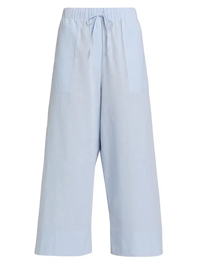 Toteme Women's Wide Summer Trousers - Sky