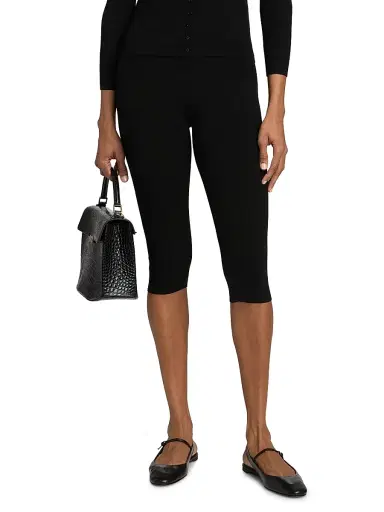 TOTEME Women's Capri Knit Leggings | Thumbnail 3 TOTEME Women's Capri Knit Leggings | Thumbnail 3