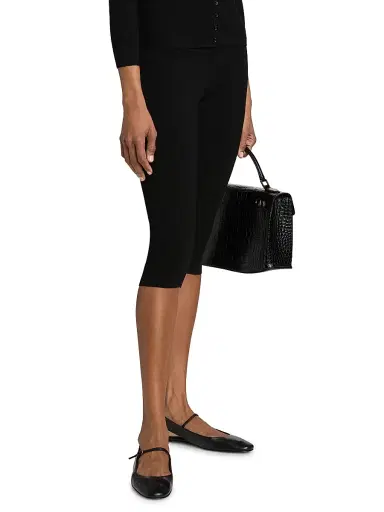 TOTEME Women's Capri Knit Leggings | Thumbnail 4 TOTEME Women's Capri Knit Leggings | Thumbnail 4
