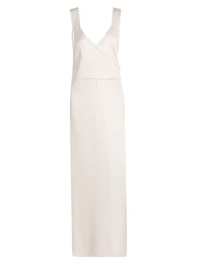 Women's Satin V-Neck Slip Dress - Bloom