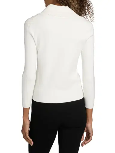 TOTEME Women's Fitted Polo Cardigan | Thumbnail 5 TOTEME Women's Fitted Polo Cardigan | Thumbnail 5