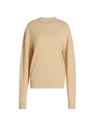 TOTEME Women's Classic Cashmere Sweater - Pale Apricot - Size XL | Thumbnail 1